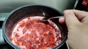 Густой КЛУБНИЧНЫЙ джем без добавок / клубничное варенье вкусно быстро и простой рецепт из клубники