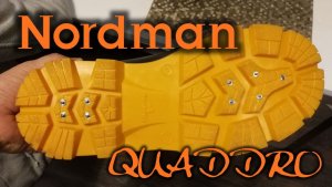 Сапоги зимние из ЭВА Nordman Quaddro с шипами ТЭП, до -50°C , шипованные сапоги