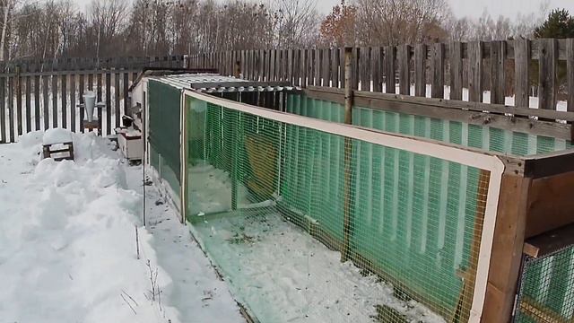 КУРЯТНИК/ ДОДЕЛАЛИ НАВЕС