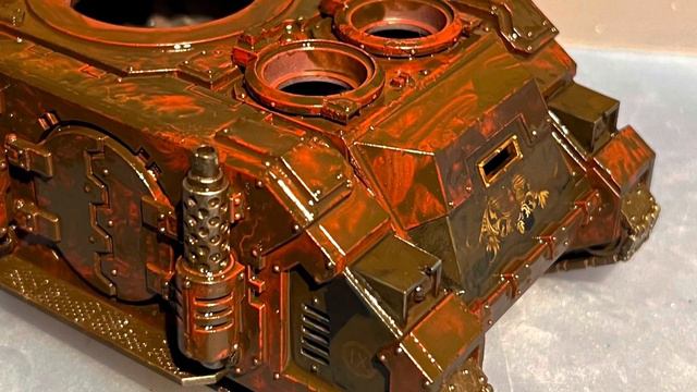 Horus Heresy Plastic Whirlwind Scorpius review and Blood Angel vehicle painting guide смотреть онлайн