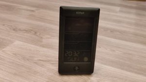 Демонстрация работы будильника метеостанции Kitfort КТ 3322