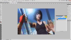 Наложение текстуры на изображение в Фотошопе