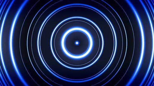 Blue Light Rings - HD Motion Graphics Background Loop смотреть онлайн
