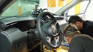 Полная шумоизоляция Hyundai Tucson (Активное шумоподавление)
