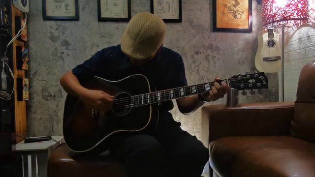 Gibson Hummingbird Pro Acoustic-Electric Guitar смотреть онлайн