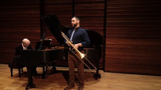 Hindemith "Sonata for Trombone and Piano" - Jeremy Wilson & Caleb Harris смотреть онлайн