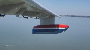 Бе200 съемка на борту