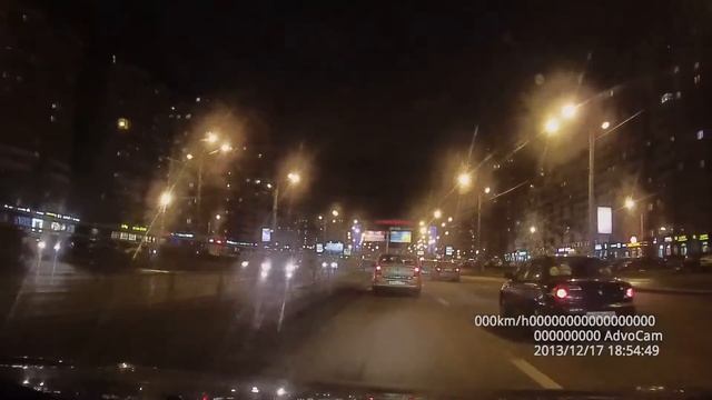 Комендантский проспект - вечер