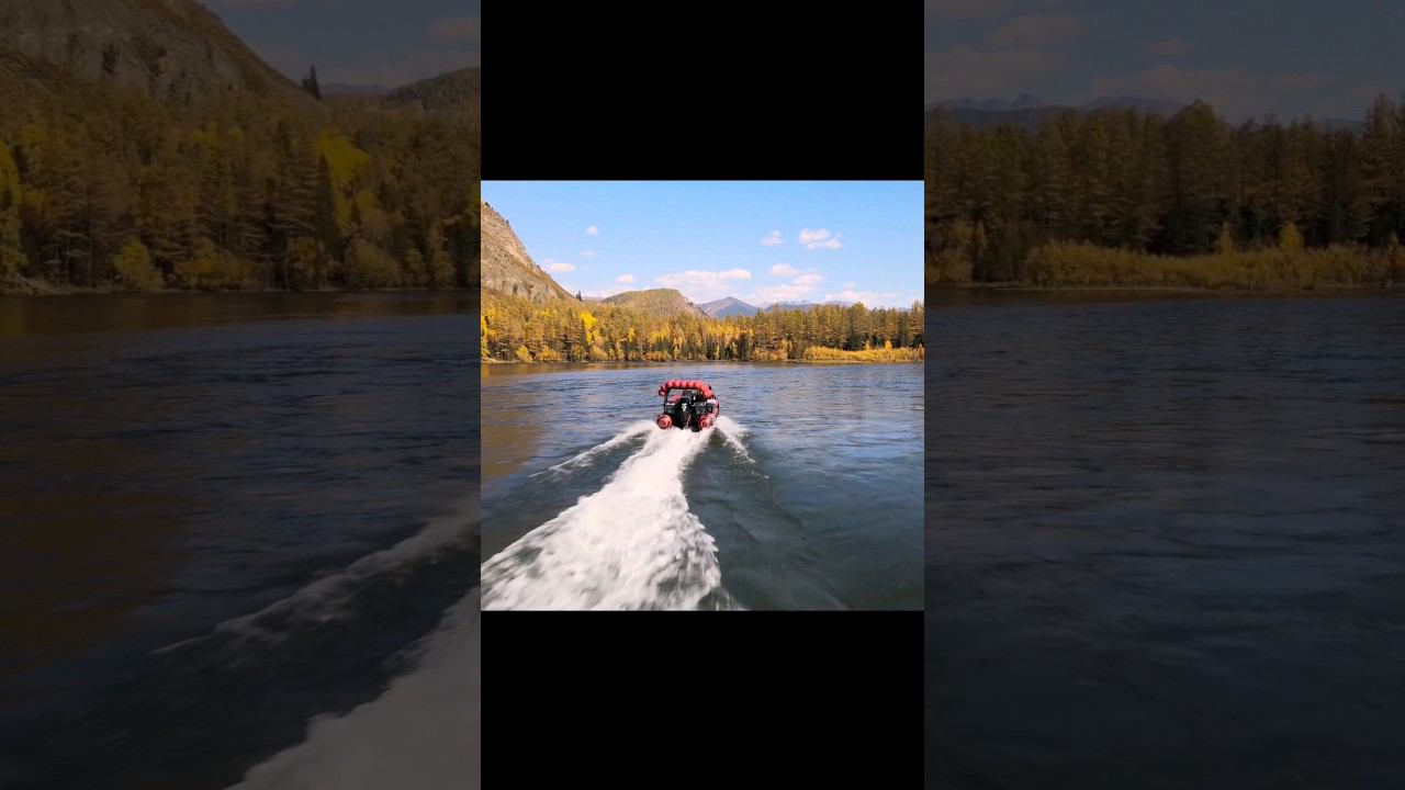 Красивая природа республики Тывы. Водометные лодки.Малый Енисей #Тыва #рыбалка #лодка #водомет смотреть онлайн