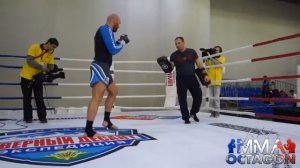 Тренировка Владислава Демина