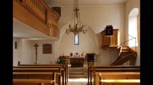 HEUBERG (DON), Evangelische Bartholomäuskirche - Altes und neues Geläut und kleine Glocke