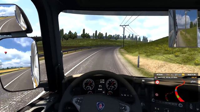 Euro Truck Simulator 2 [1080p60] | Час игры