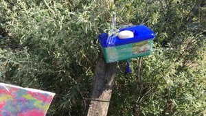 Ст. Голубицкая, Краснодарский край июль 2023 года. Первая поездка на дикий пляж в палатке с детьми