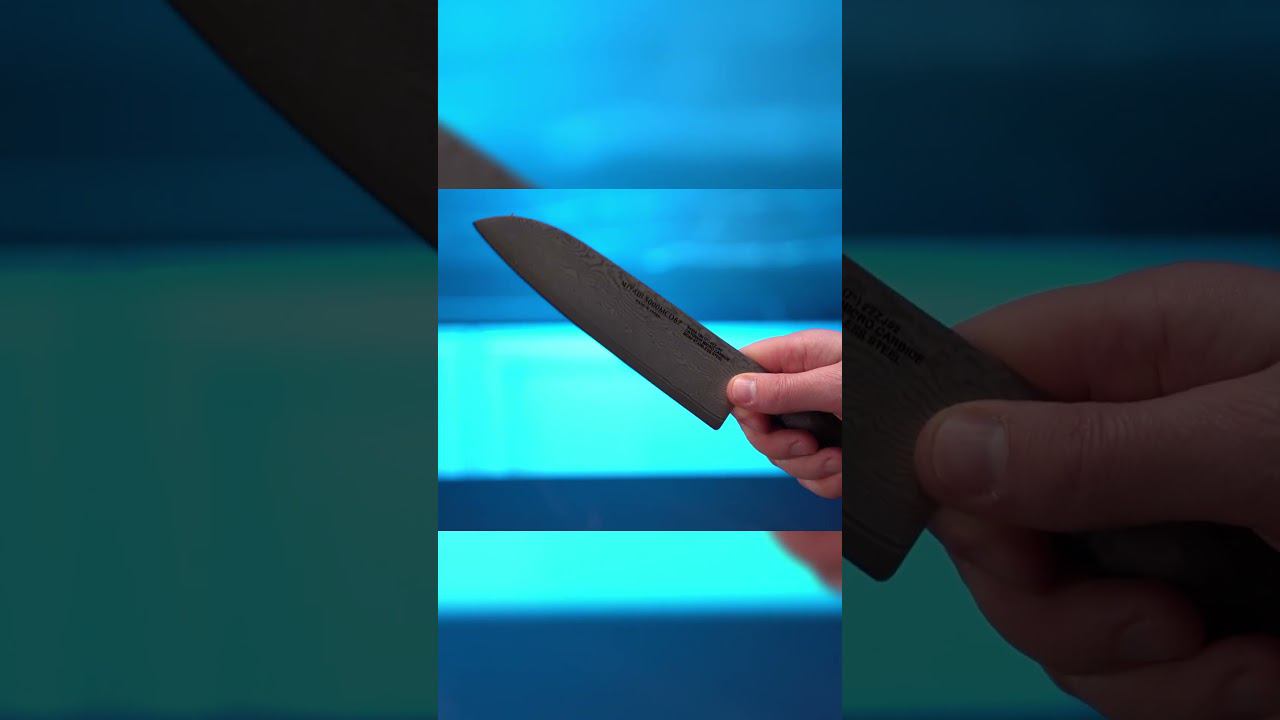 ТОТ САМЫЙ МИЯБИ САНТОКУ Японский нож сантоку Miyabi смотреть онлайн