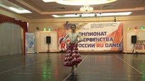 Zambra Polina Baburina Flamenco RU Dance ARDO 2016
