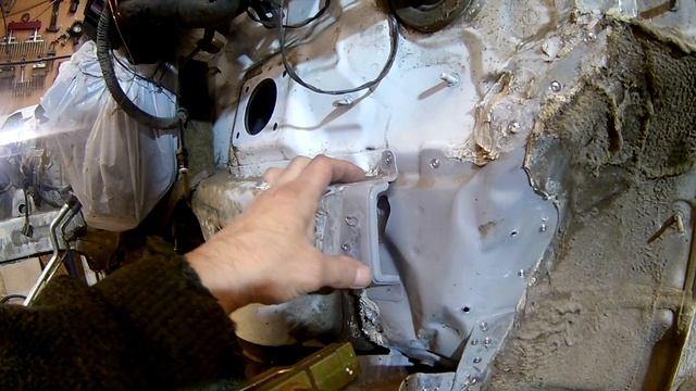 КИА РИО Замена левого лонжерона со стаканом, подгонка. Рихтовка правого. смотреть онлайн