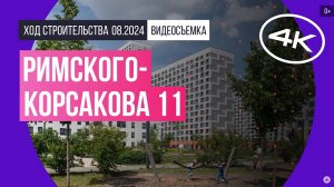 Обзор Римского-Корсакова 11 / архитектура, инфраструктура / август 2024 г.