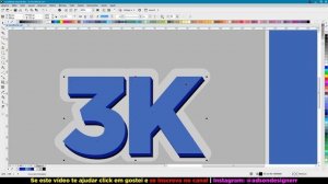 CORELDRAW 2018 - #AULA24 - EFEITO 3D