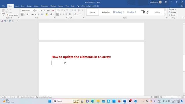 Introduction to Arrays in JavaScript | JavaScript Course for Beginners | Parnika Tutorials