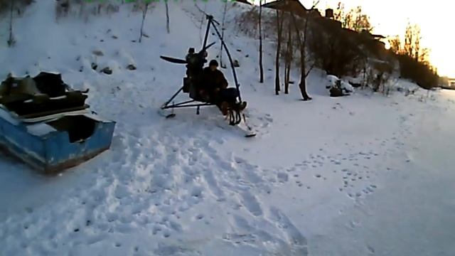 Заводим аэросани. смотреть онлайн