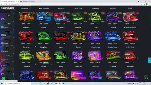 HAI LA BATTLE PE HELLCASE ! CSGO CASE OPENING смотреть онлайн