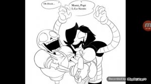 Comic papyrus X Mettaton