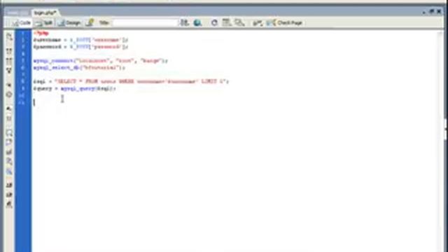 PHP Mysql Tutorial