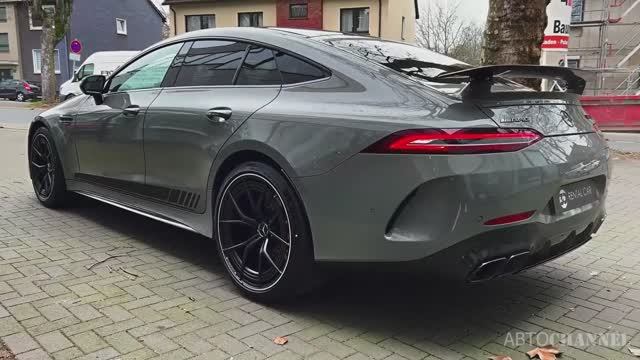 Mercedes AMG GT63 S — потрясающий люксовый седан