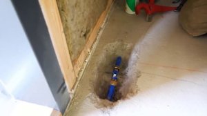Пробой трубы теплого пола. Как провести ремонт