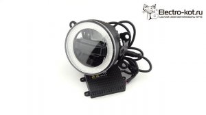 Светодиодные птф с ангельскими глазками 3in1 - 360°