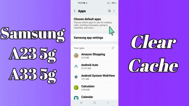 Samsung A23 5g,A33 5g Clear Cache || How to Remove Cache and Junk files 2023 {Quick Tutorial} смотреть онлайн