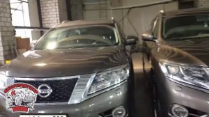 Лифтанули автомобиль Nissan Pathfinder R52, в Техцентре Коуш.