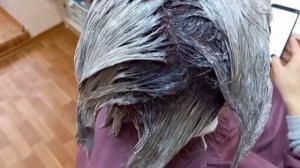 Окрашивание волос Эстель принс с притемнением корней.