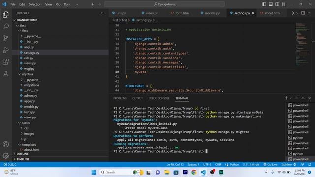 How to Create Models in Django ? #django #djangotutorial #programming смотреть онлайн