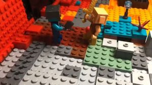 лего мультик про майнкрафт в аду.lego cartoon about minecraft in hell.