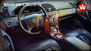 C215 Mercedes-Benz CL 500 four-eyes coupe S-class, 2001