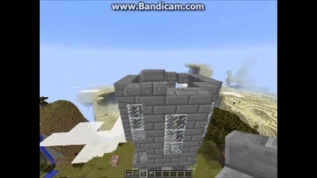 minecraft  new рубрика как построить №1 строим башню лучника