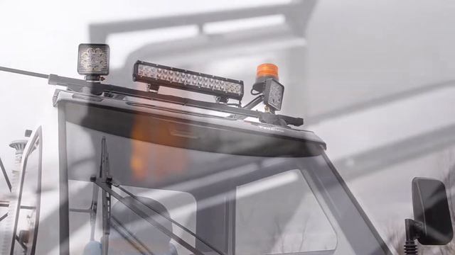 Самоходный опрыскиватель на шинах низкого давления "Бизон" смотреть онлайн