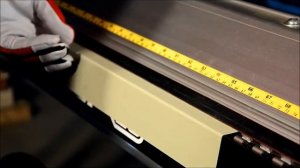 Как делать сложный наружный угл на листогибе VAN MARK METAL MASTER