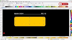 How To Create Beautiful Restaurant Burgers  Menu Card In CorelDRAW Tutorial By Zakki Graphics