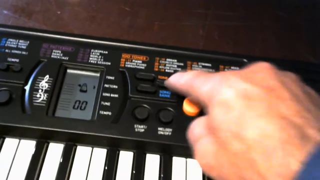 CASIO SA 78-upute za rad. смотреть онлайн