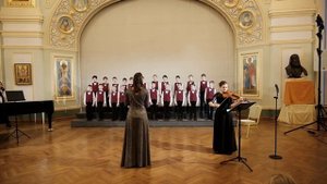 Сергей Плешак «Улетели Журавли» стихи Елены Благининой, партия скрипки Ефросиния Третьякова