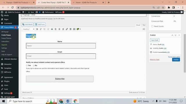 Popup Maker | WordPress Plugin | Create Popup Form FREE in WordPress смотреть онлайн