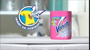 Реклама Vanish: Vanish. Тратьте время на детей, а не на пятна