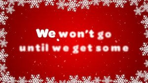 We Wish You a Merry Christmas with Lyrics ? Christmas Songs & Carols