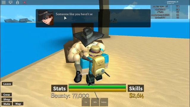 Roblox ONE PIECE PIRATE'S QUEST 3 - Buso Haki смотреть онлайн