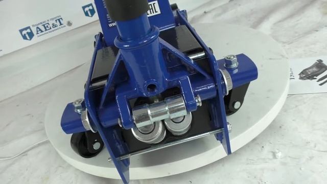 ДЕМОНСТРАЦИЯ: Домкрат подкатной T31513 AE&T 3т профессиональный низкий двухнасосный