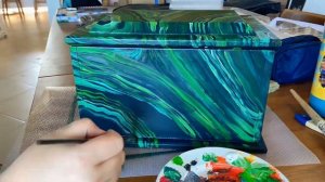 Малахитовая шкатулка из фанеры. Делаем декорации к спектаклю