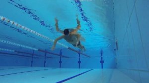 Как научиться плавать брассом. Работа руками. How to swimm breastroke.