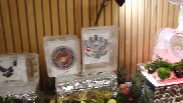 Ice Carvings Veterans Day by- Chef Tony & Patio Nelson смотреть онлайн